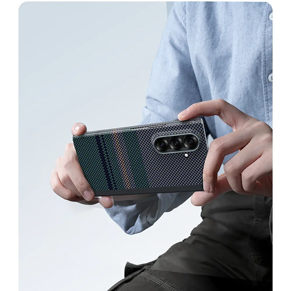 Galaxy Z Fold 7 MagSafe Uyumlu Kevlar Kılıf - Benks Aurora ArmorAir