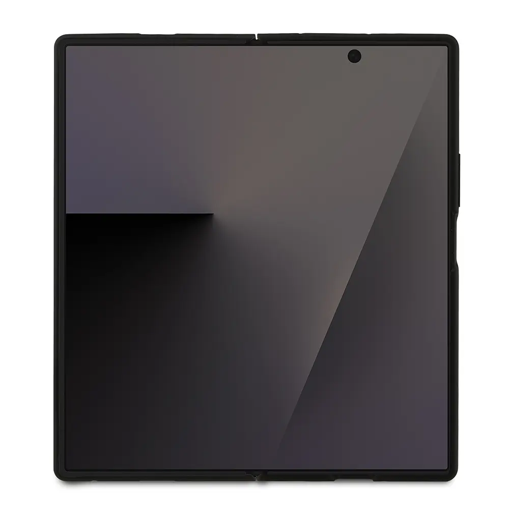 Galaxy Z Fold 7 Kılıf, Büyük Metal Logolu Glitter Kapak - Guess 4G