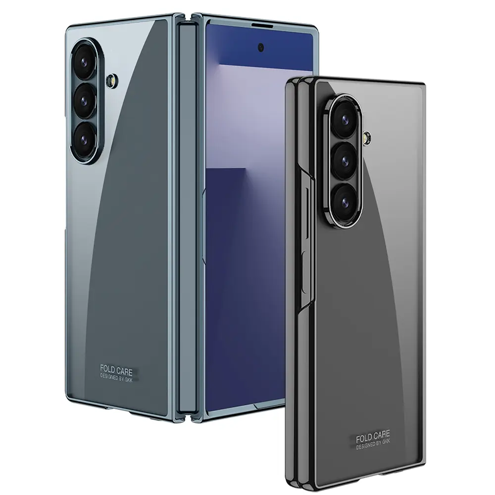 Galaxy Z Fold 7 Kılıf Zore Full Camlı Kıpta Kapak