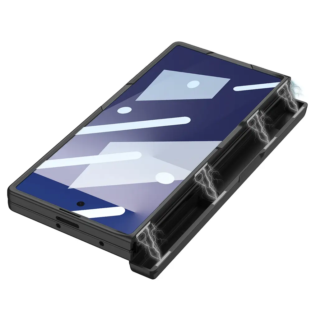 Galaxy Z Fold 7 Kılıf Zore Kıpta KPT-01 Standlı Kapak