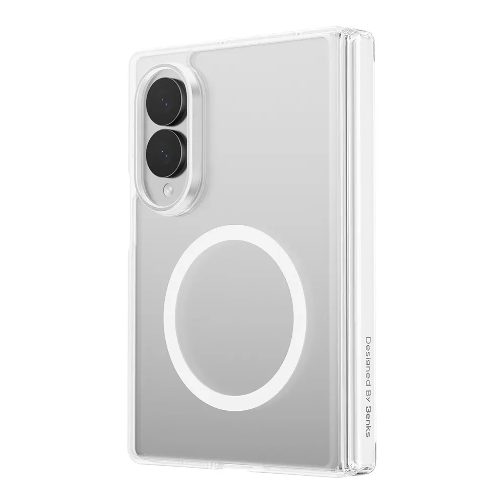 Galaxy Z Fold 8 Şeffaf Kılıf ve Ekran Koruyucu Seti - Benks Crystal Grand Combo