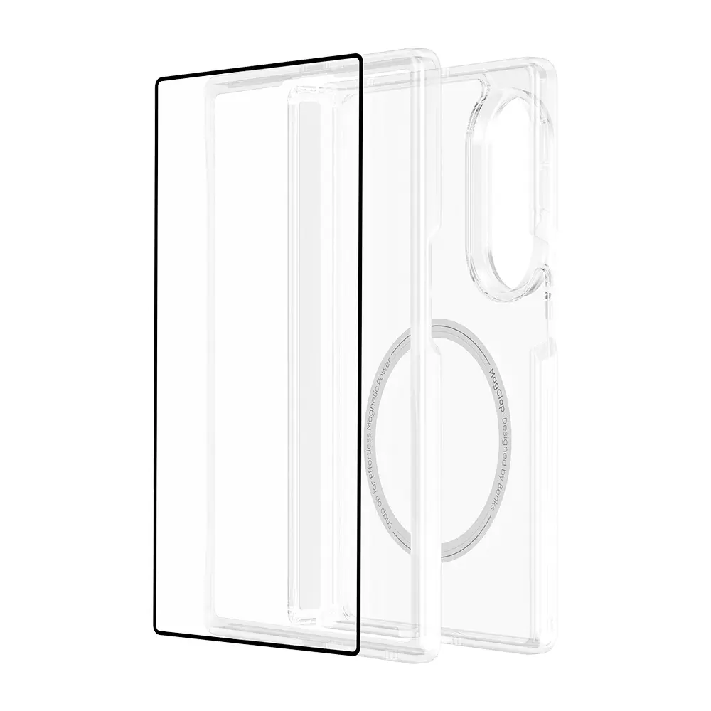 Galaxy Z Fold 8 Şeffaf Kılıf ve Ekran Koruyucu Seti - Benks Crystal Grand Combo