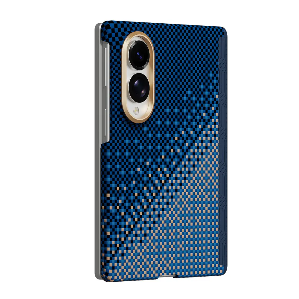 Galaxy Z Fold 8 MagSafe Uyumlu Aramid Dokulu Kılıf - Raptic SkinPro Serenity