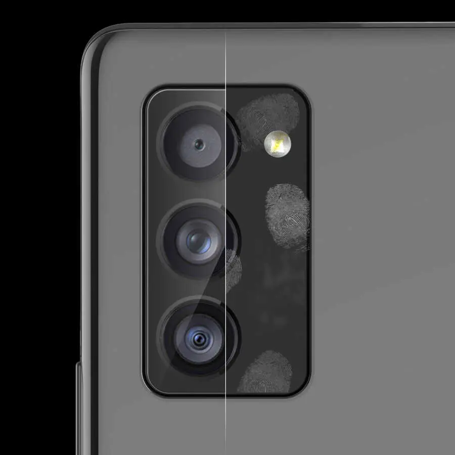 Galaxy Z Fold 2 Temperli Kamera Lens Koruyucu - Araree C-Subcore