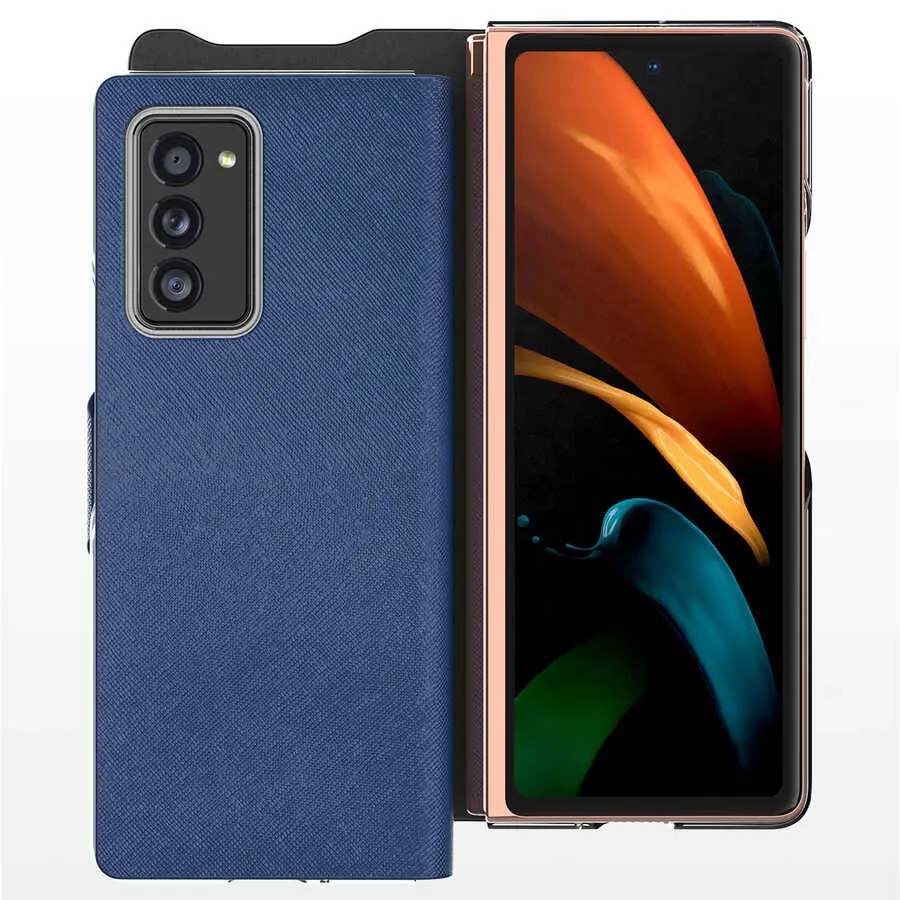 Galaxy Z Fold 2 Kapaklı Standlı Kılıf - Araree Bonnet