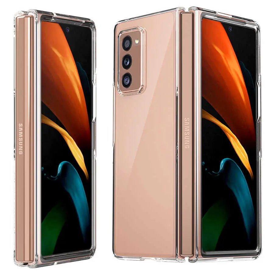 Galaxy Z Fold 2 Şeffaf Kılıf - Araree Nukin Kapak