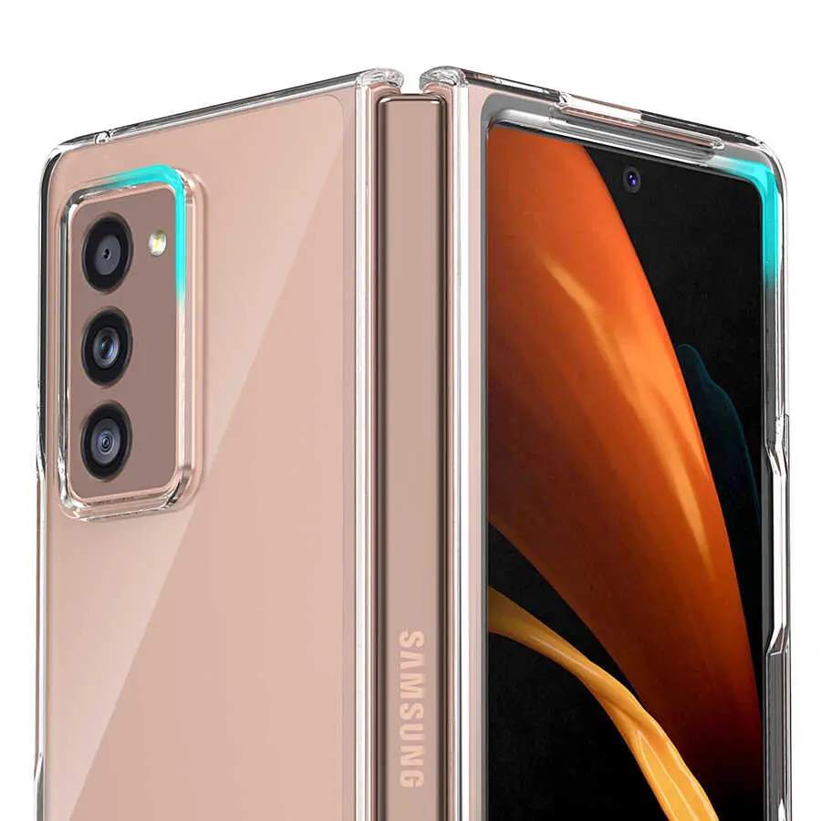 Galaxy Z Fold 2 Şeffaf Kılıf - Araree Nukin Kapak