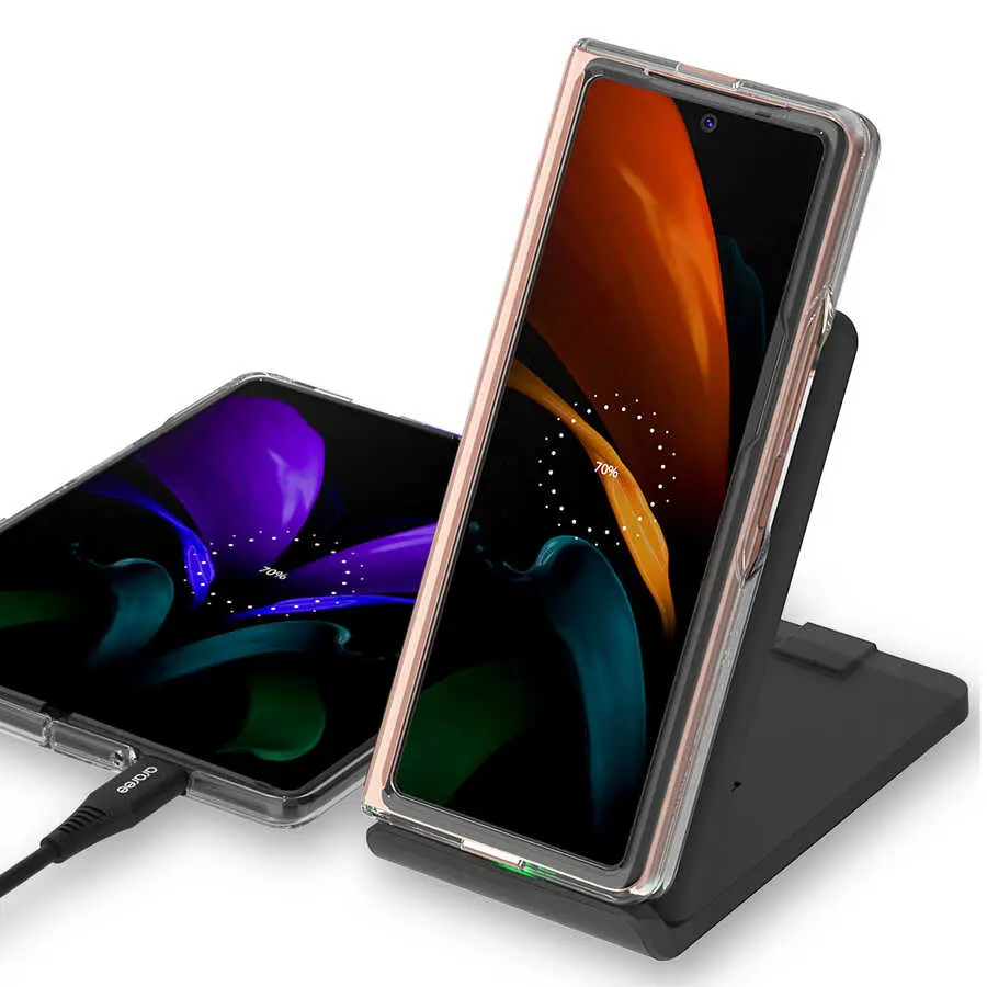 Galaxy Z Fold 2 Şeffaf Kılıf - Araree Nukin Kapak
