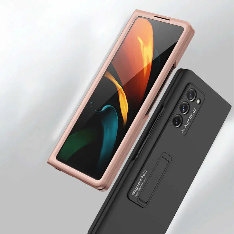 Galaxy Z Fold 2 Kılıf Zore Z-Stand Kılıf