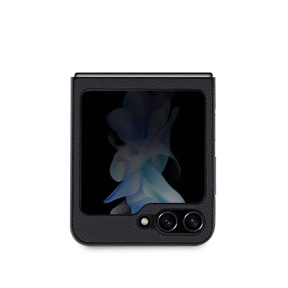 Galaxy Z Flip 5 PU Pike Desenli Lisanslı Kılıf - Lacoste