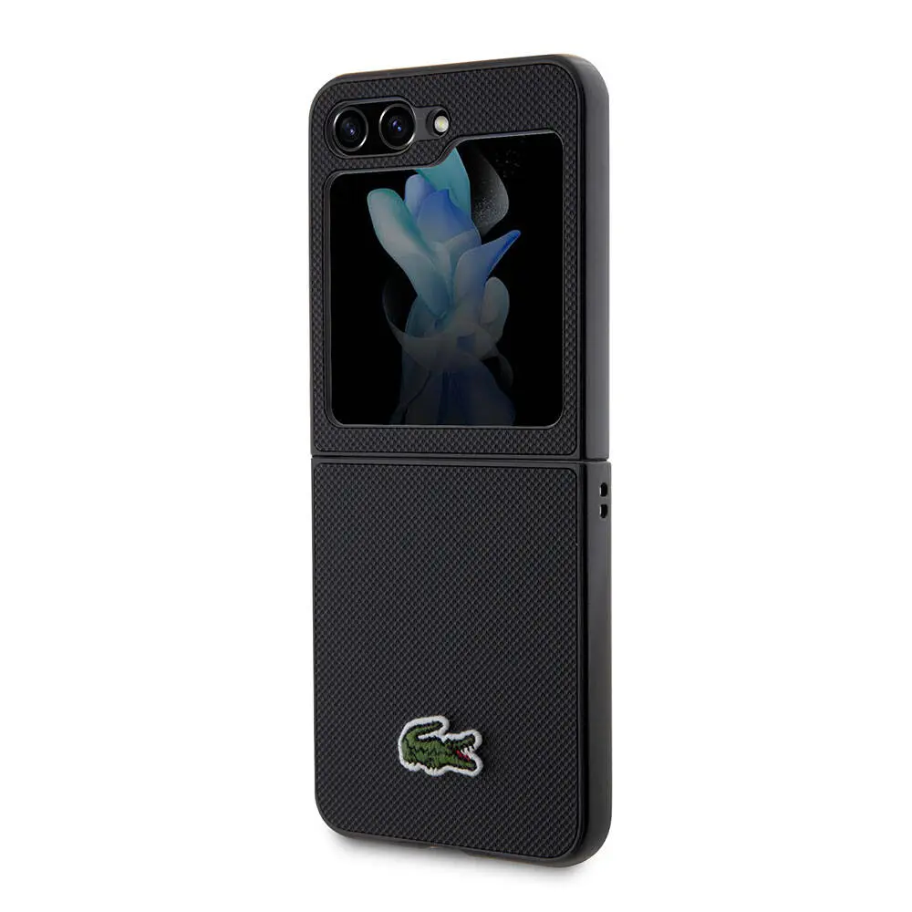 Galaxy Z Flip 5 PU Pike Desenli Lisanslı Kılıf - Lacoste