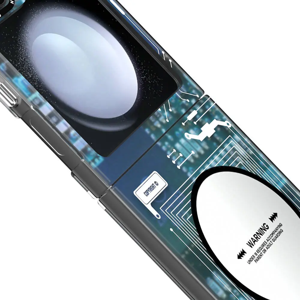 Galaxy Z Flip 6 MagSafe Uyumlu Kılıf - Youngkit Technology Serisi