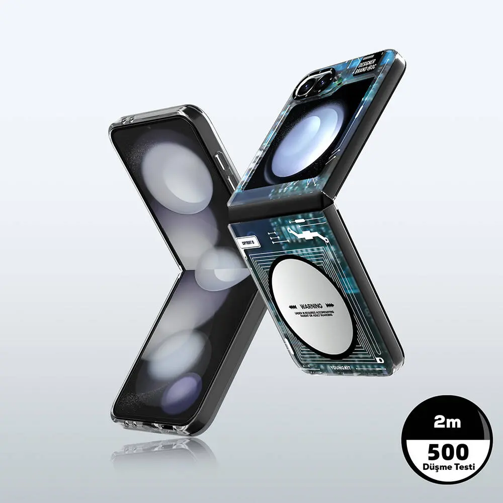 Galaxy Z Flip 6 MagSafe Uyumlu Kılıf - Youngkit Technology Serisi
