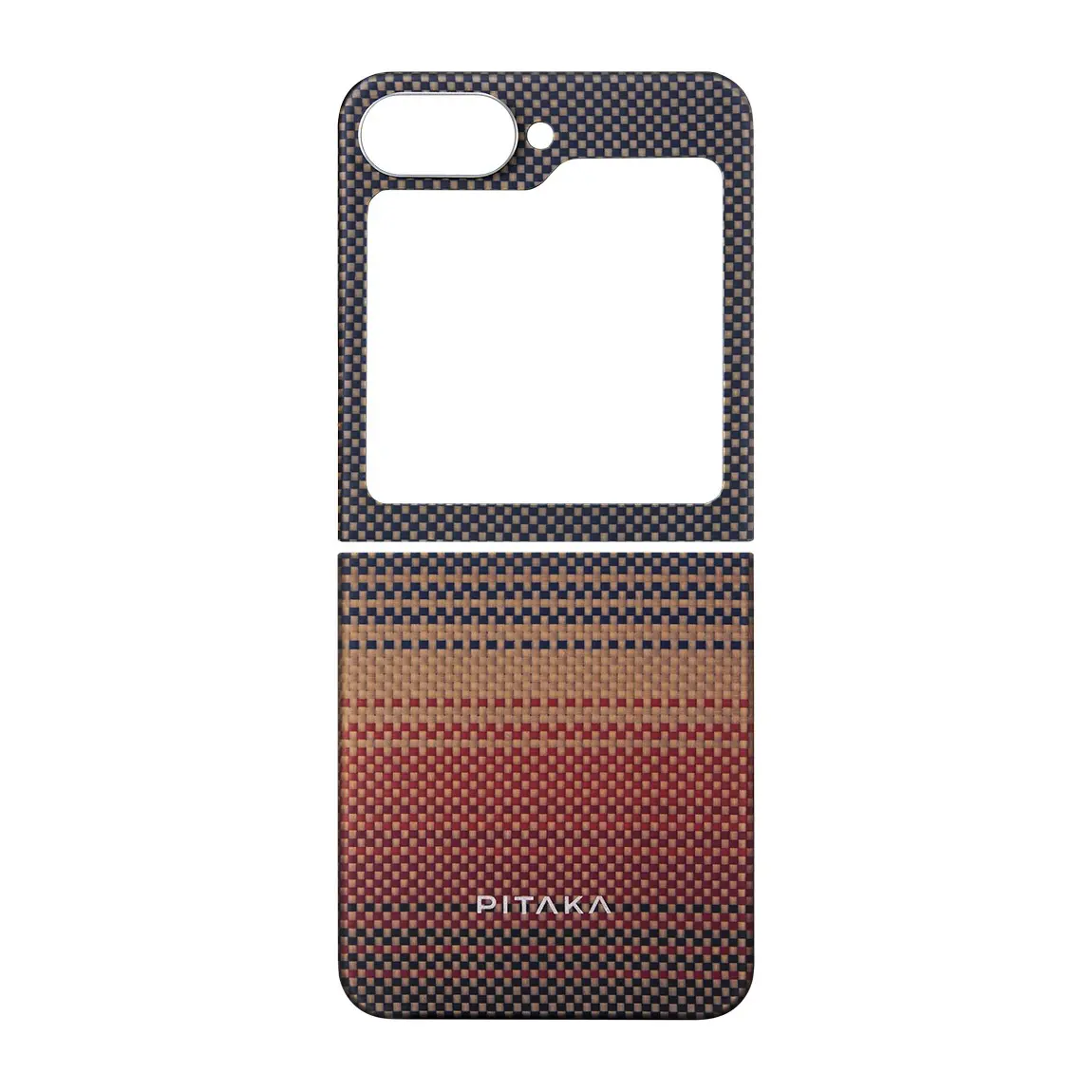 Galaxy Z Flip 6 MagSafe Uyumlu Aramid Fiber Kılıf - Pitaka Sunset