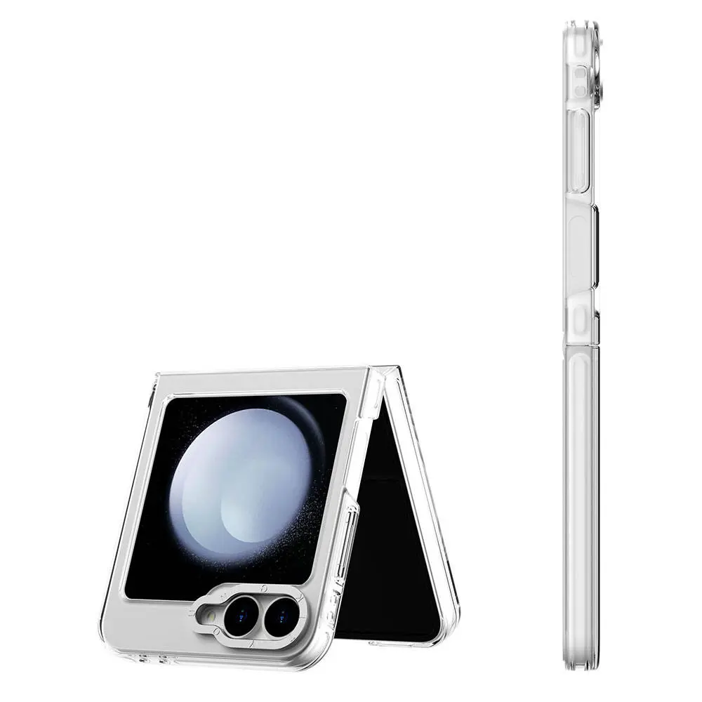 Galaxy Z Flip 6 MagSafe Uyumlu Şeffaf Kılıf - Youngkit Crystal Shield