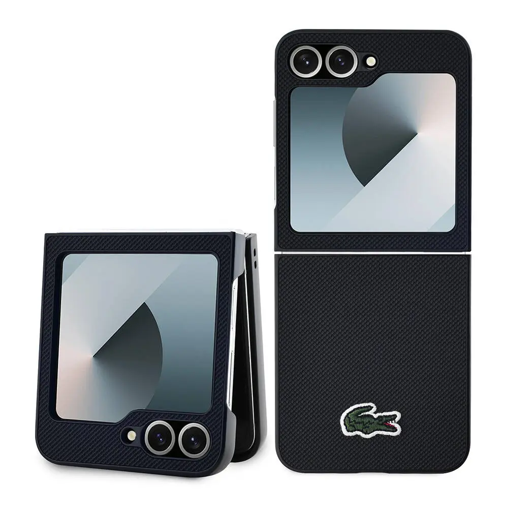 Galaxy Z Flip 6 MagSafe Uyumlu Pike Desenli Kılıf - Lacoste