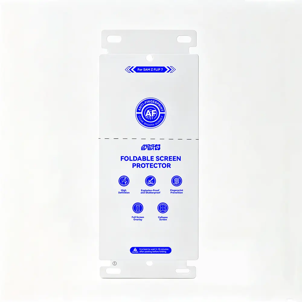 Galaxy Z Flip 7 İç Ekran Koruyucu, Esnek PET Film - Mohseven Internal Film