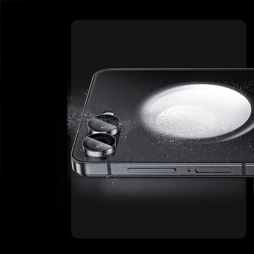 Galaxy Z Flip 7 Kamera Lens Koruyucu, AR Kaplamalı Cam - Benks AR Glass Warrior