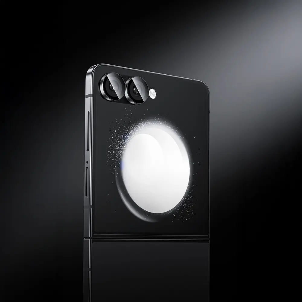 Galaxy Z Flip 7 Kamera Lens Koruyucu, AR Kaplamalı Cam - Benks AR Glass Warrior
