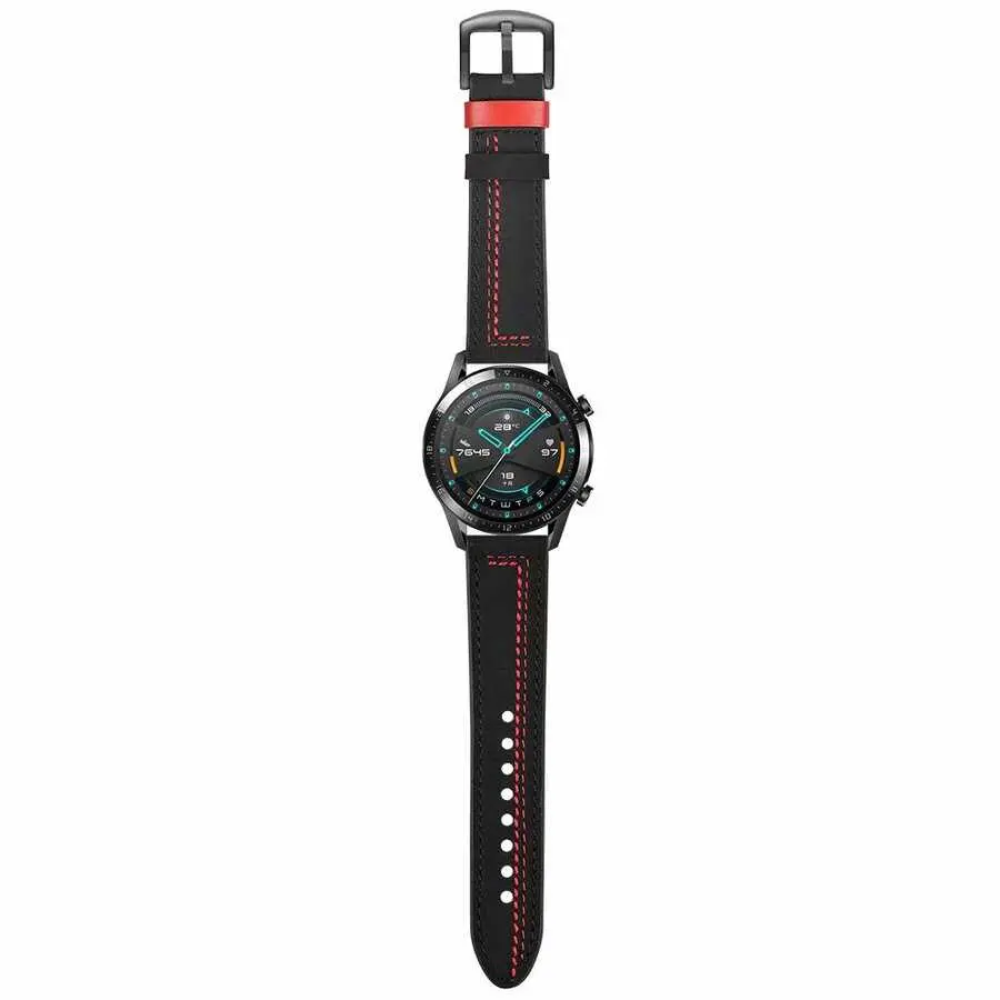 Gear S2 20 mm Deri Saat Kordonu - Zore KRD-19