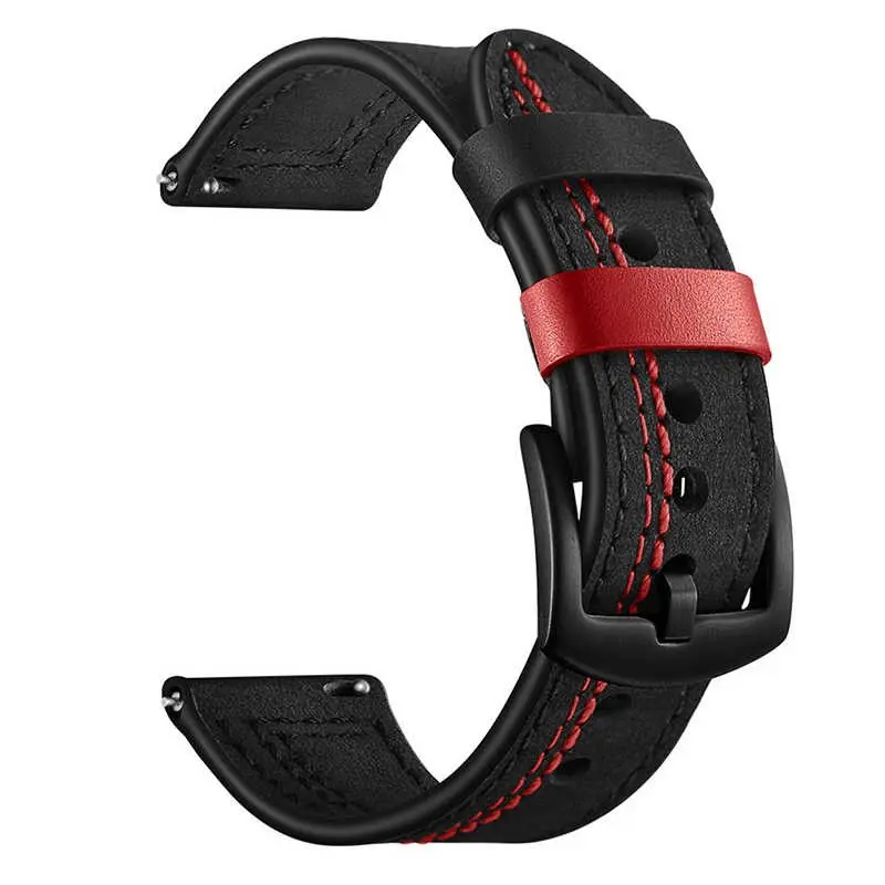 Gear S2 20 mm Deri Saat Kordonu - Zore KRD-19