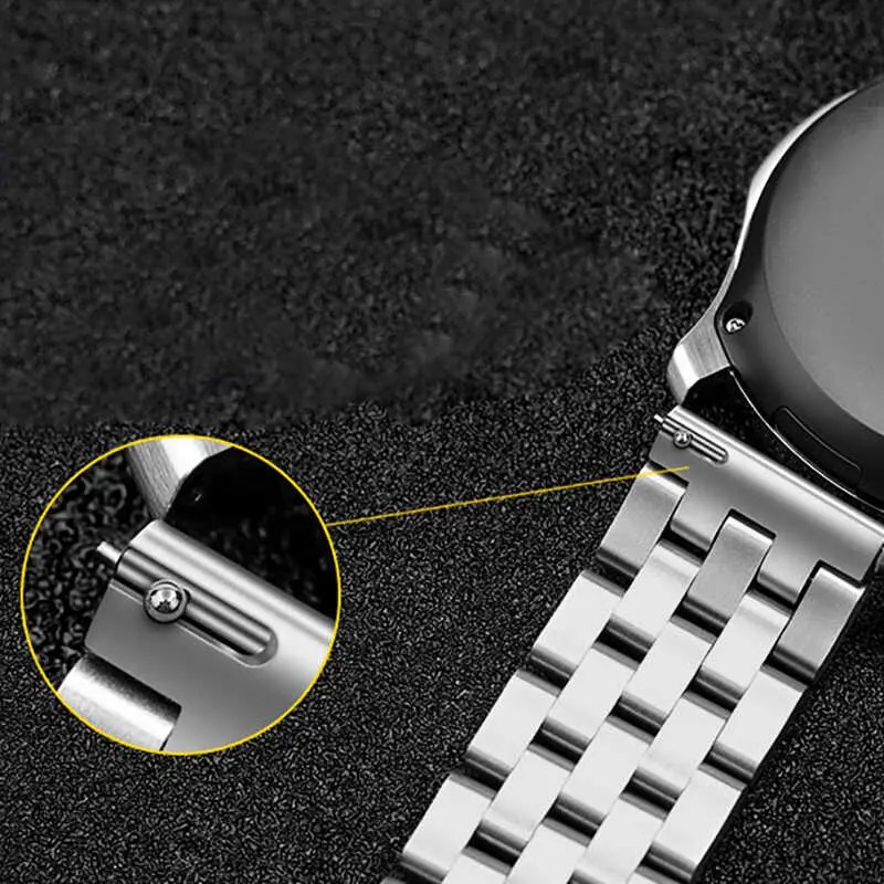 Gear S2 20mm Metal Saat Kordonu, Katlamalı Klipsli - Zore KRD-20