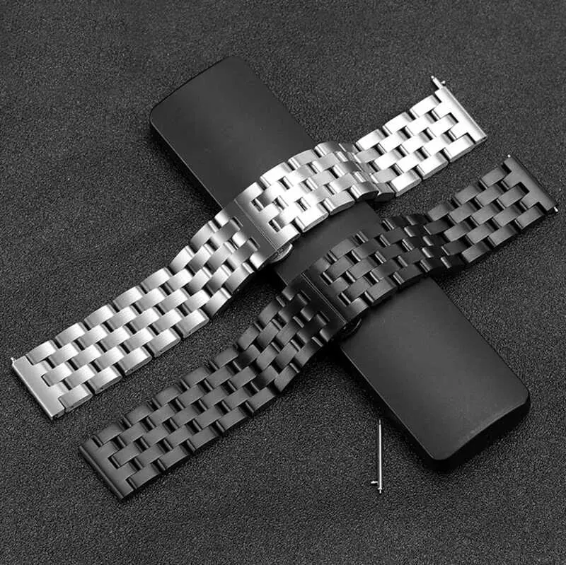 Gear S3 22mm Metal Saat Kordonu, Katlamalı Klipsli - Zore KRD-20
