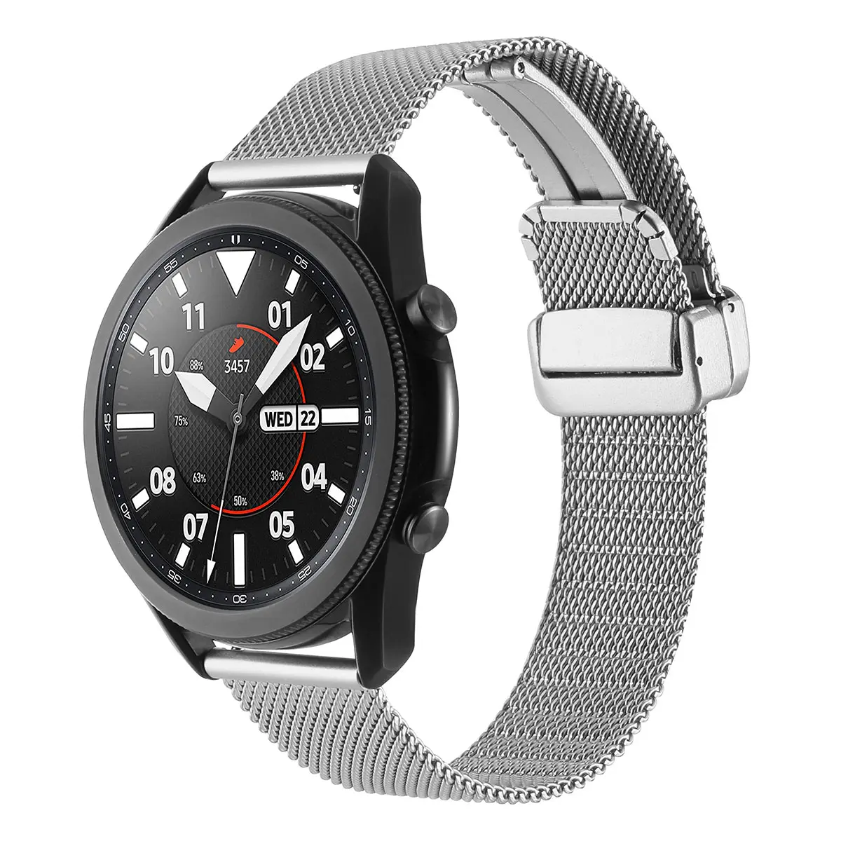 Gear S3 22mm Metal Saat Kordonu - Zore KRD-85