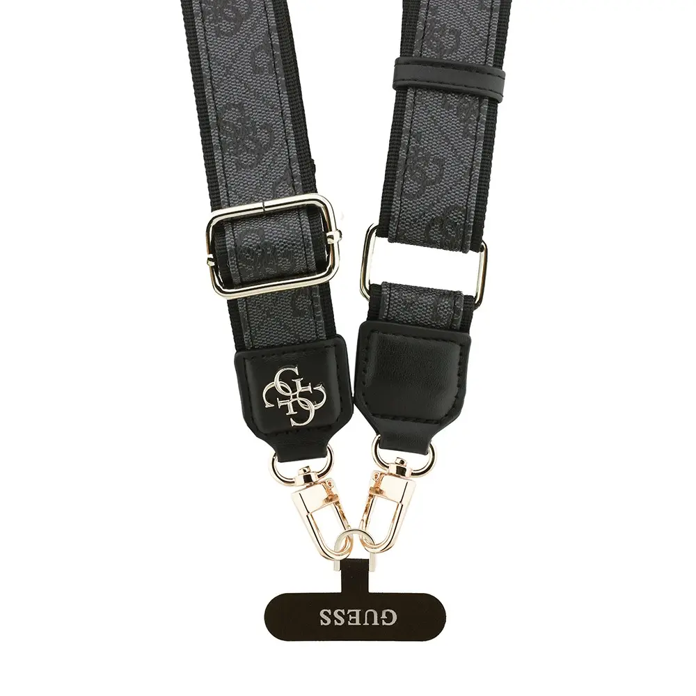 Guess 4G Desenli Çapraz Vücut Telefon Askı Kayışı, 150 cm
