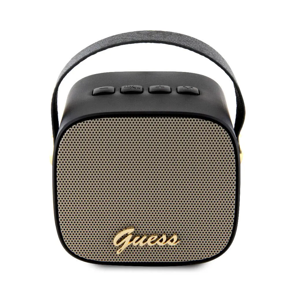 Guess Askılı PU Deri Bluetooth Hoparlör, 5W ve 1200 mAh