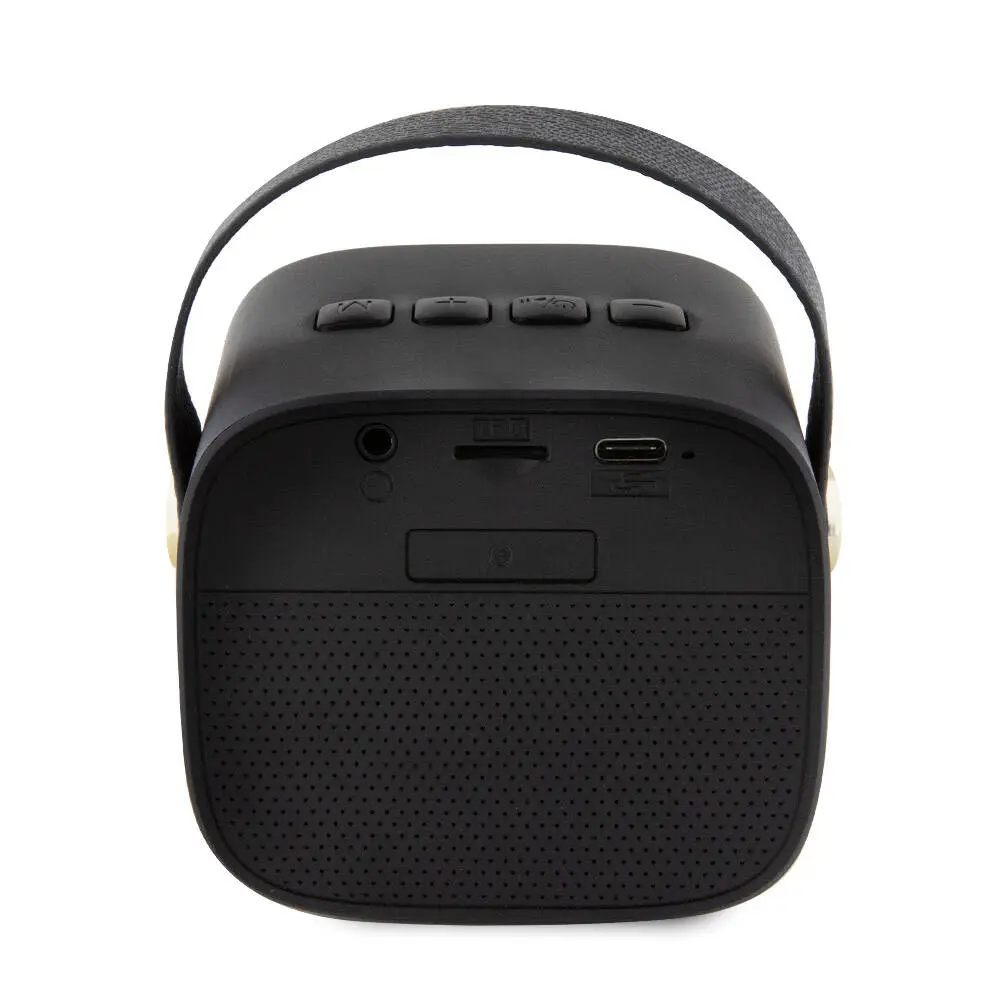 Guess Askılı PU Deri Bluetooth Hoparlör, 5W ve 1200 mAh