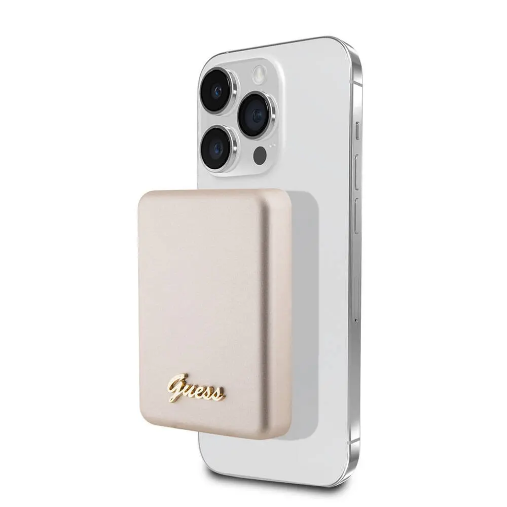 Guess Lisanslı MagSafe Uyumlu 3000 mAh Kablosuz Şarj Powerbank