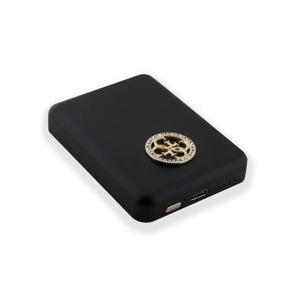 Guess Lisanslı MagSafe Uyumlu Taşlı Powerbank, 3000 mAh 5 W