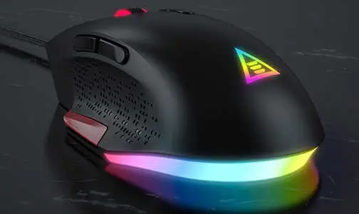 Eksa EM600 Kablolu Oyuncu Mouse, 12 Modlu RGB Işıklı ve 12000 DPI