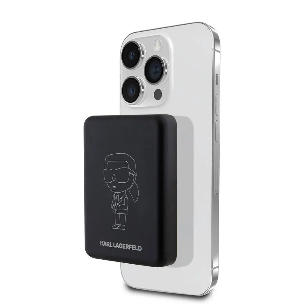 Karl Lagerfeld MagSafe Uyumlu 3000 mAh Kablosuz Powerbank