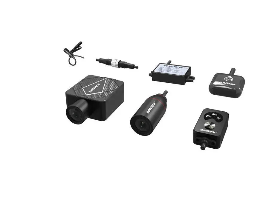 Innovv K5 Motosiklet Kamerası, Çift Kameralı 1080P ve IP67