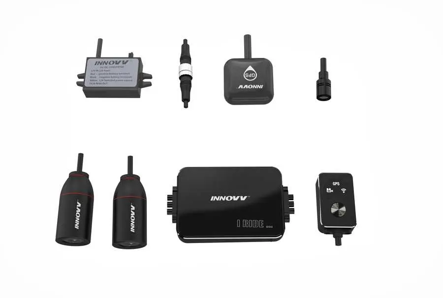Innovv K3 Motosiklet Kamerası, Çift Kameralı Full HD ve IP67