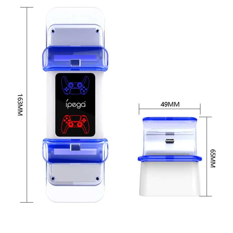 iPega PG-P5003 PlayStation 5 DualSense Şarj İstasyonu, 2 Kollu
