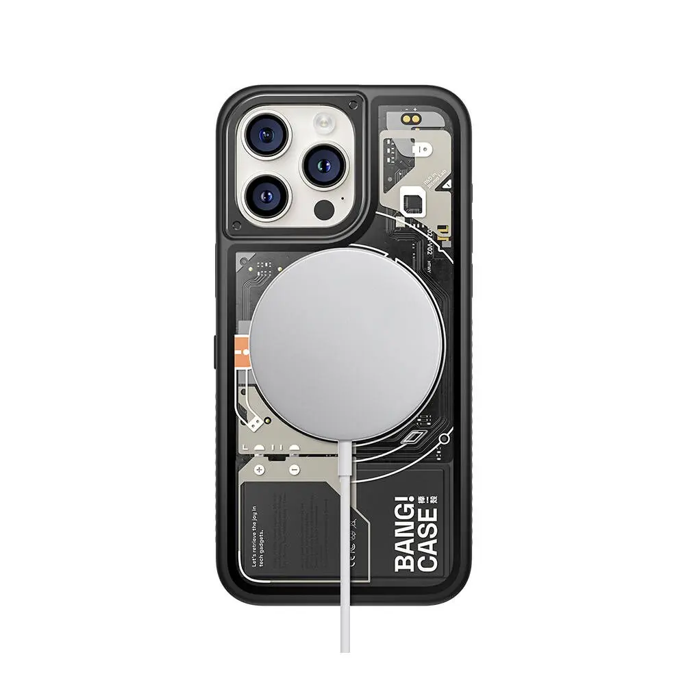 iPhone 14 Pro Max MagSafe Uyumlu Akıllı Kılıf - Bitmo Lab Bangcase