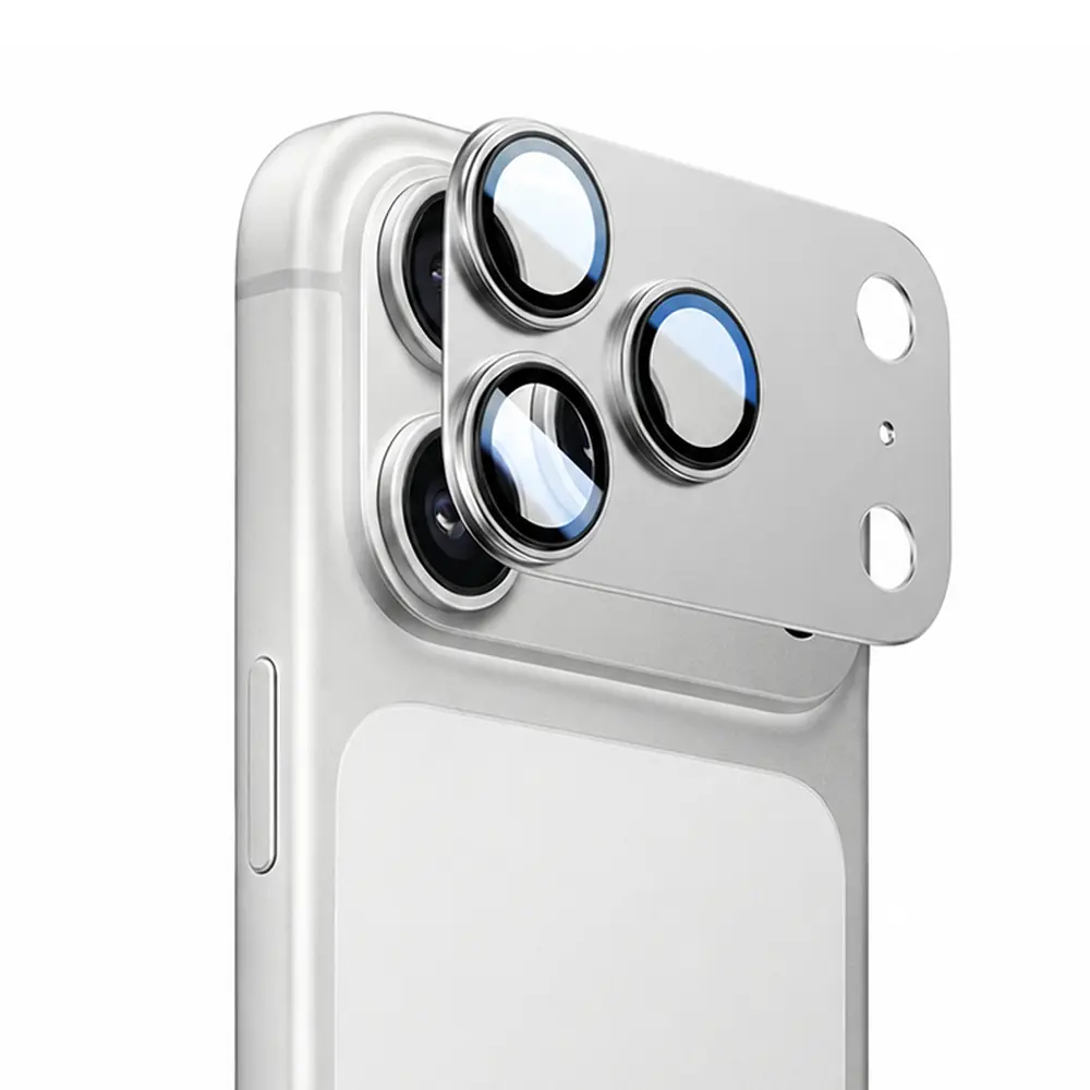 iPhone 18 Pro Safir Alüminyum Kamera Lens Koruyucu - Mohseven Sapphire