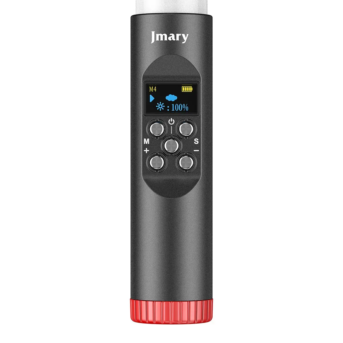 Jmary FM-128RGB OLED Ekranlı RGB Aydınlatma Çubuğu, IPX8