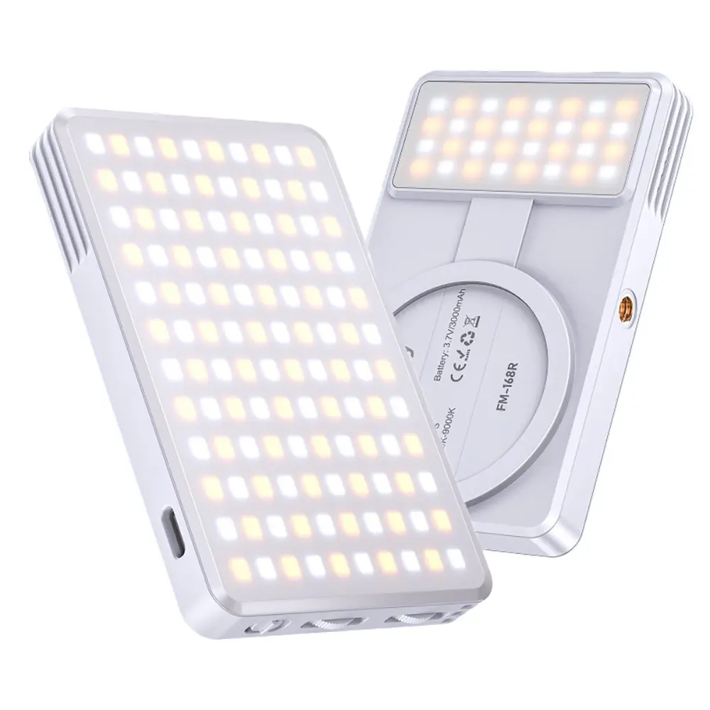 Jmary FM-168R Manyetik LED Telefon Aydınlatma Işığı, 2500K-9000K