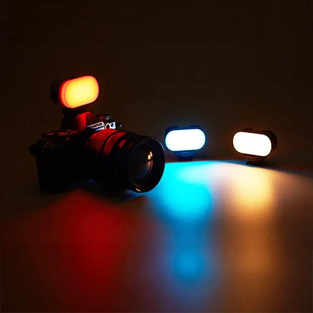 Jmary FM-16RGB Mandallı RGB LED Video Işığı, 750 mAh