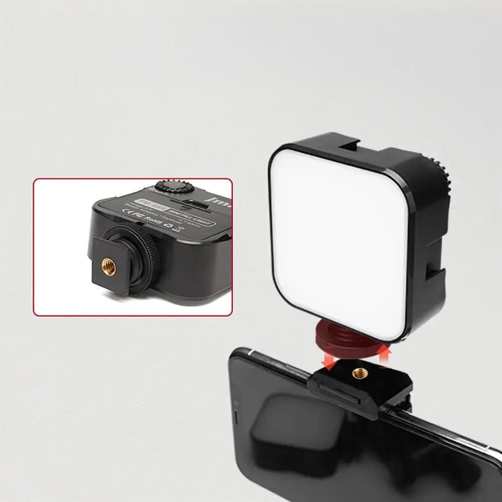 Jmary FM-48R Mini Fill Light, Pilli Telefon ve Kamera Üstü Aydınlatma