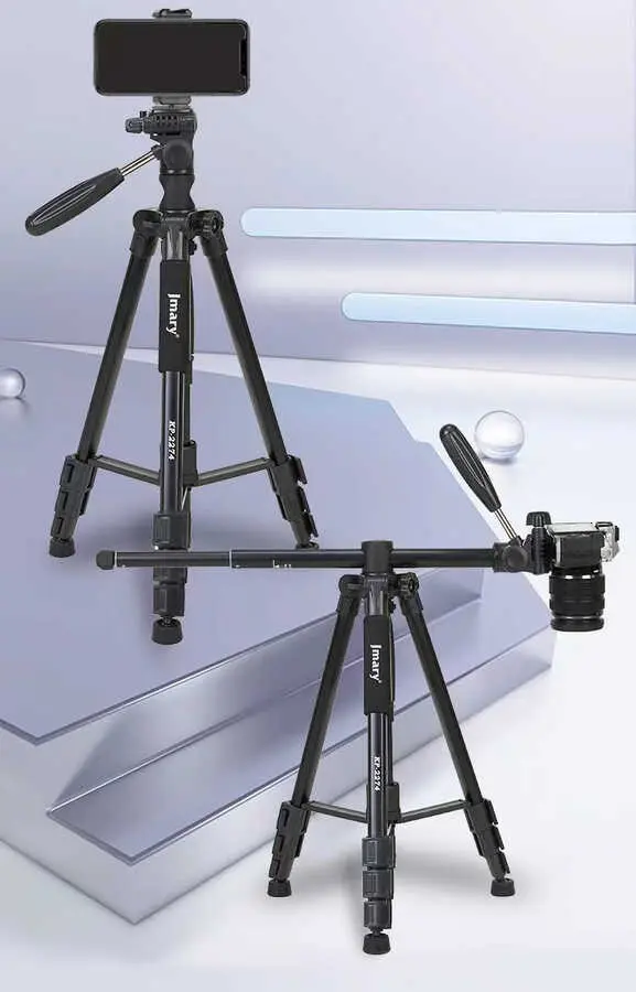 Jmary KP2274 Tripod, 167 cm Uzunluk ve Monopod Kullanımı