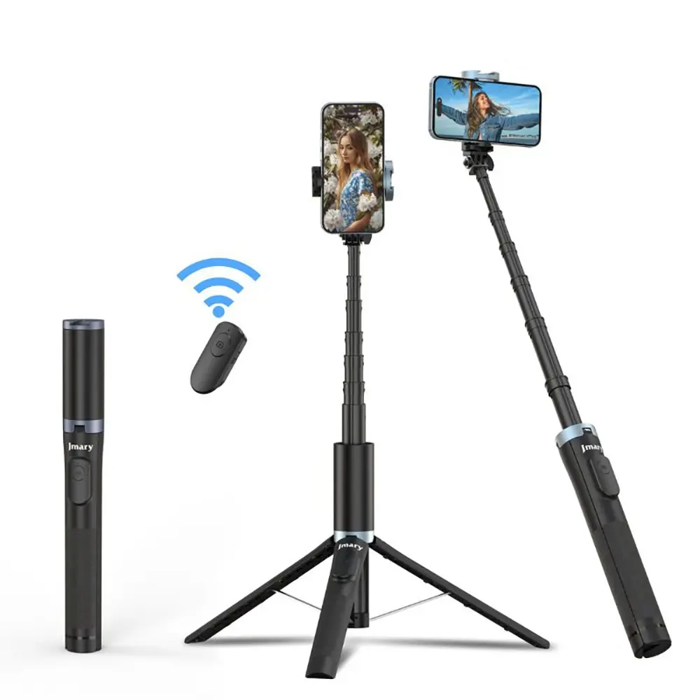 Jmary KT-259 360 Derece Dönebilen Kablosuz Kumandalı Tripod ve Selfie Çubuğu