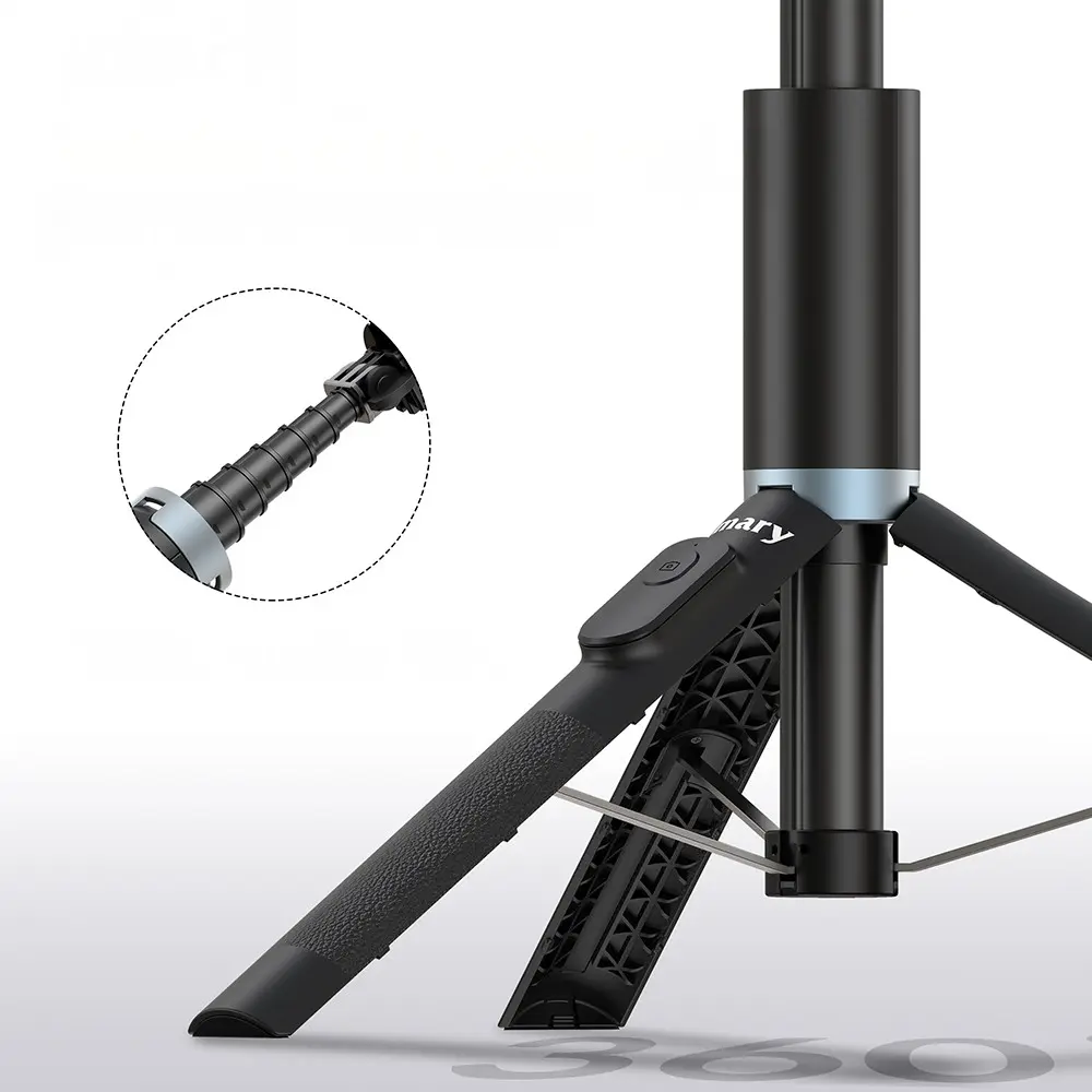 Jmary KT-259 360 Derece Dönebilen Kablosuz Kumandalı Tripod ve Selfie Çubuğu