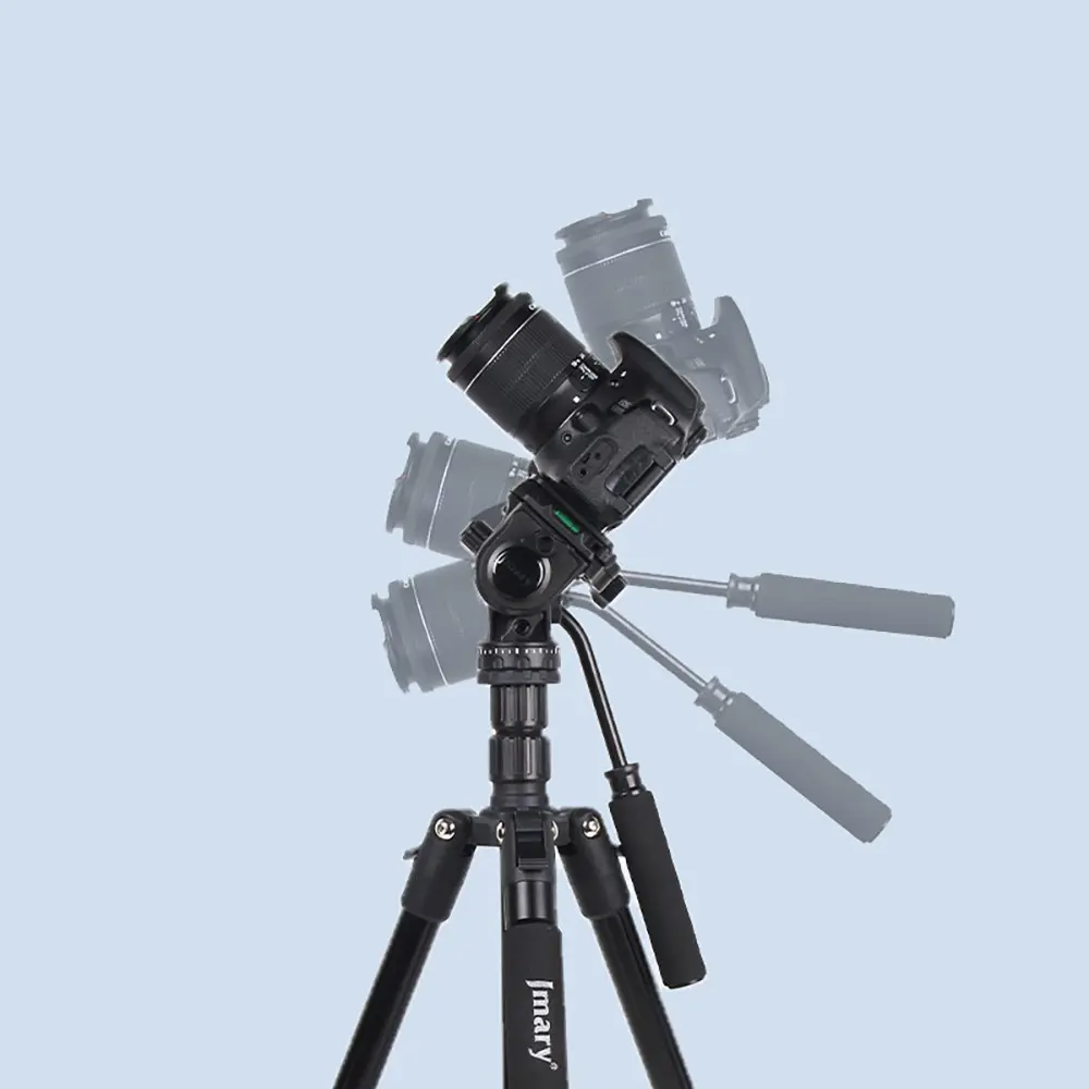 Jmary KT285+NB50 Ayarlanabilir Başlıklı Tripod, 175 cm ve 3 kg Taşıma Kapasiteli