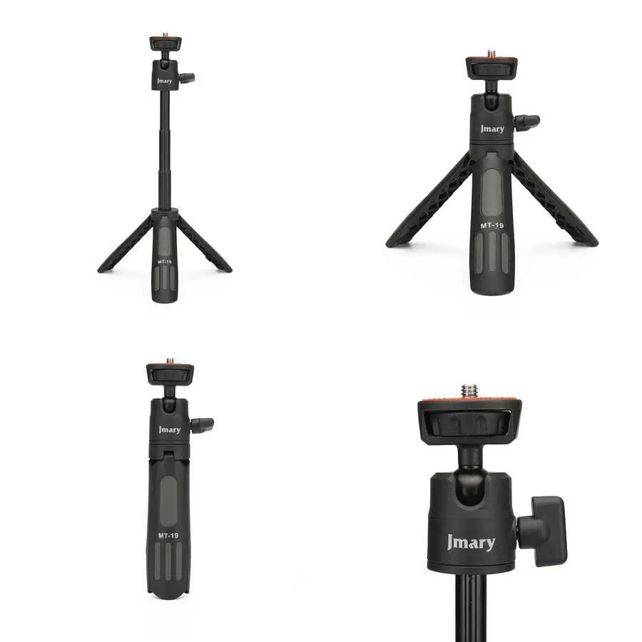 Jmary MT-19 Tripod, 360 Derece Dönebilen Başlık ve Monopod Özellikli