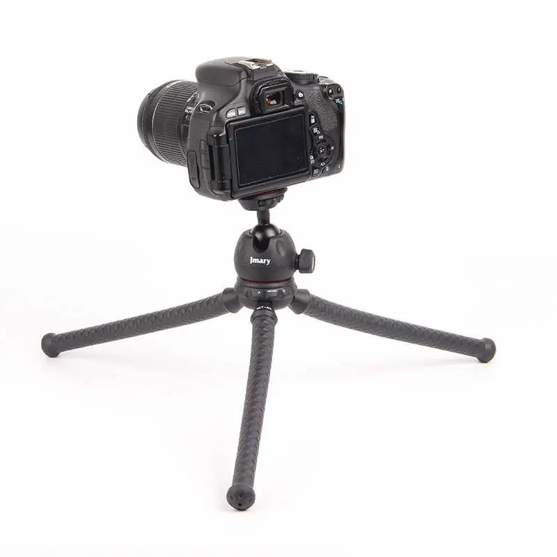 Jmary MT-25 Esnek Ahtapot Ayaklı Tripod, 30 cm, Telefon ve Tablet Tutuculu
